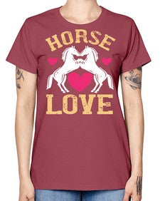 horse lovee Style 49# - horse -  Missy T-Shirt