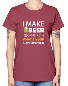 i make beer 1145# - beer -  Missy T-Shirt