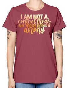 iamnotacontrolfreakbutyouredoingitwrong 1172# - tacos -  Missy T-Shirt