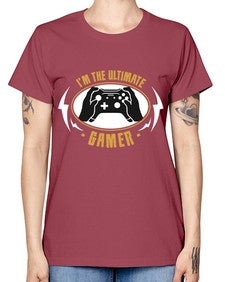 im the ultimate gamer 122# - video games -  Missy T-Shirt