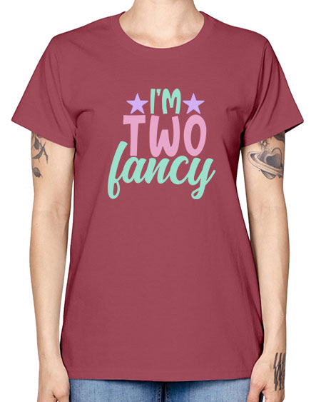 im two fancy Style 121# - kids -  Missy T-Shirt