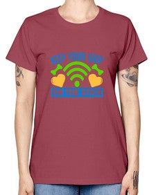 keep your grip on the stick 35# - video games -  Missy T-Shirt