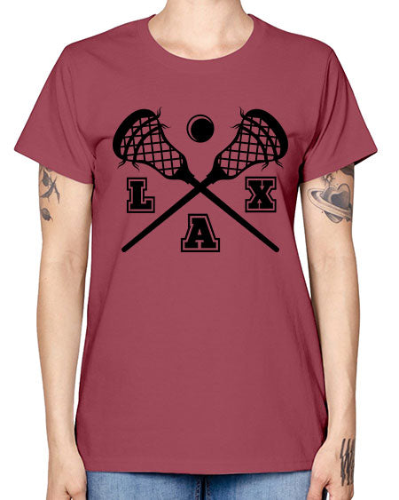 lax 12# - lacrosse -  Missy T-Shirt