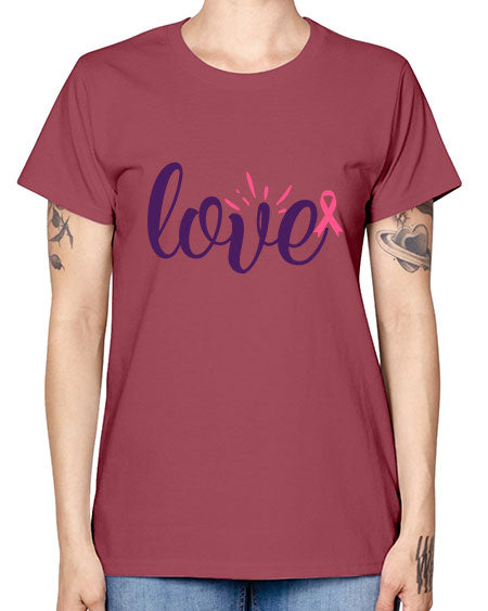 love Style 7# - breast cancer -  Missy T-Shirt