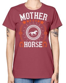 mother of horse Style 27# - horse -  Missy T-Shirt