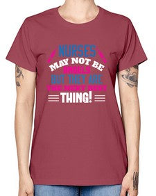 nurse may not be angels Style 1180# - nurse -  Missy T-Shirt