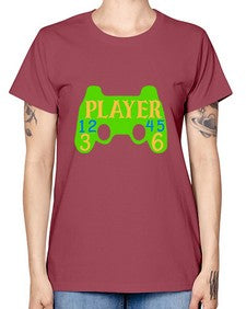 player 38# - video games -  Missy T-Shirt