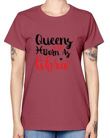 queens Are Born As Libra 387# - libra -  Missy T-Shirt