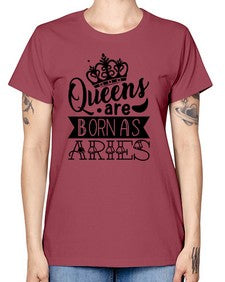 queens are born as Aries 389# - aries -  Missy T-Shirt