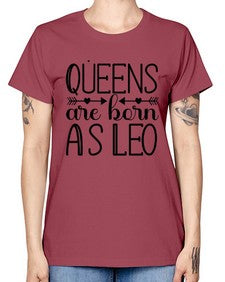 queens are born as Leo 394# - leo -  Missy T-Shirt