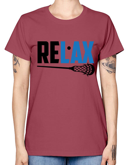 relax 3# - lacrosse -  Missy T-Shirt