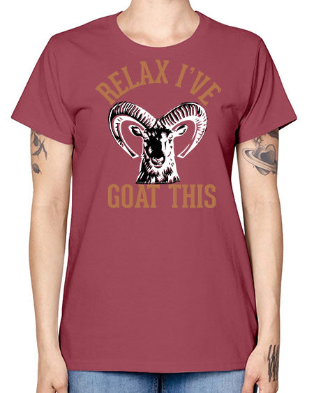relax i’ve goat this Style 2# - goat -  Missy T-Shirt
