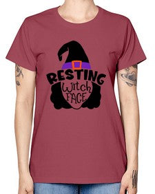 resting witch face 27# - witch -  Missy T-Shirt