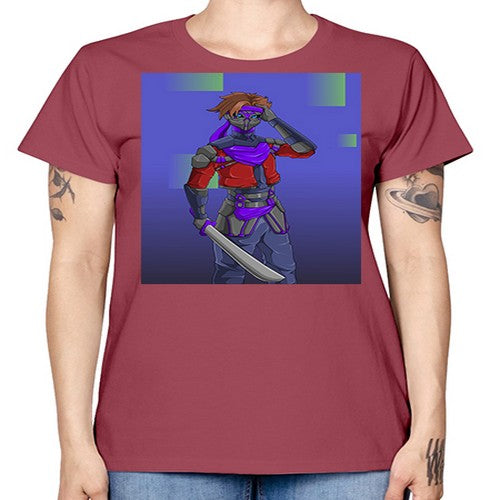 robber bring knife156# - anime -  Missy T-Shirt