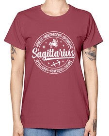 sagittarius 407# - sagittarius -  Missy T-Shirt