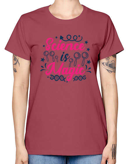 science is magic 90# - general science -  Missy T-Shirt