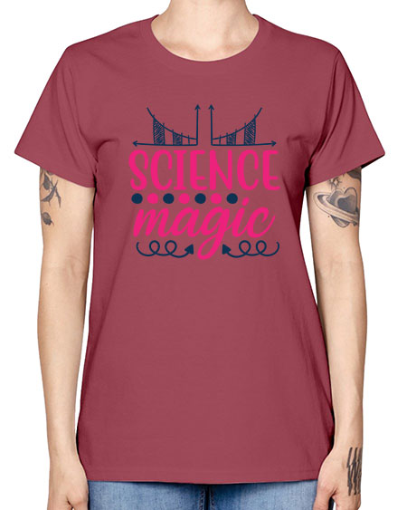 science magic 67# - general science -  Missy T-Shirt
