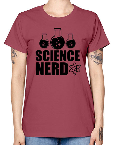 science nerd 62# - general science -  Missy T-Shirt