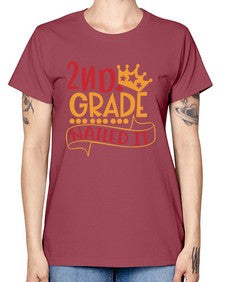 second grade nailed it 827# - second grade -  Missy T-Shirt