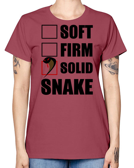 solid snake - snake -  Missy T-Shirt