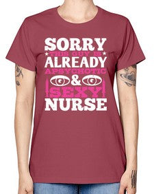 sorry this guy is Style 1424# - nurse -  Missy T-Shirt