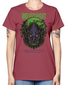 source wolves night 1104# - art pop art -  Missy T-Shirt