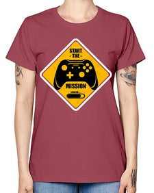 start the mission 152# - video games -  Missy T-Shirt