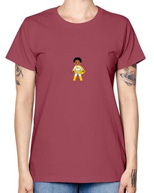 super kid 10# - black boys or men -  Missy T-Shirt