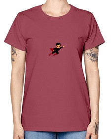super kid 9# - black boys or men -  Missy T-Shirt