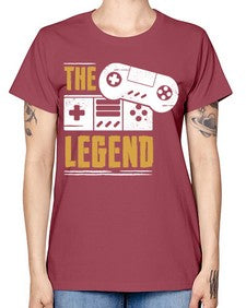 the legend 156# - video games -  Missy T-Shirt