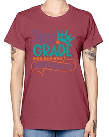 third grade nailed it 970# - third grade -  Missy T-Shirt