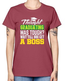 thought graduation 985# - graduation -  Missy T-Shirt