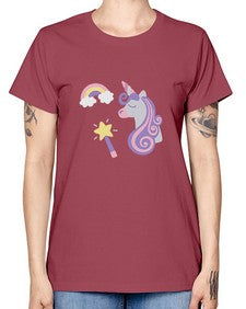 unicorn elements 455# - unicorn -  Missy T-Shirt