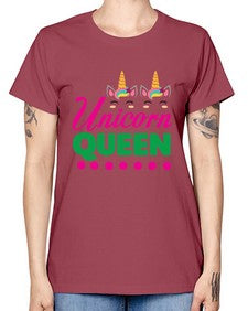 unicorn queen 481# - unicorn -  Missy T-Shirt