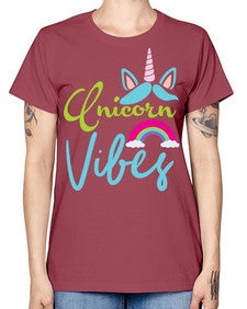 unicorn vibes 508# - unicorn -  Missy T-Shirt