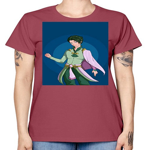 wearing royal dress98# - anime -  Missy T-Shirt