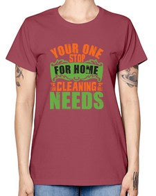 your one stop for home cleaning needs Style 493# - cleaner -  Missy T-Shirt
