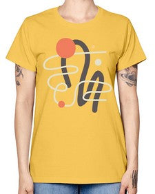 Abstract Shape 198# - art pop art -  Missy T-Shirt