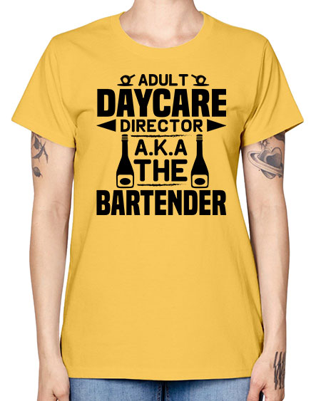 Adult Style 25# - bartender -  Missy T-Shirt
