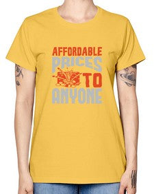 Affordable prices to anyone Style 28# - cleaner -  Missy T-Shirt