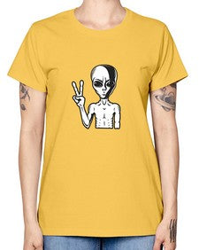 Alien 59# - ufo -  Missy T-Shirt