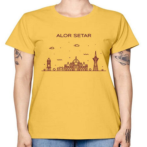 AlorSetar 310# - cities -  Missy T-Shirt