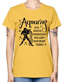 Aquarius 64# - aquarius -  Missy T-Shirt
