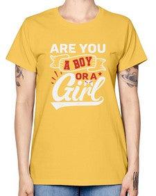 Are you a boy or a girl 2# - video games -  Missy T-Shirt