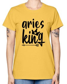 Aries king 108# - aries -  Missy T-Shirt