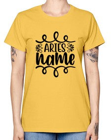 Ariesname 112# - aries -  Missy T-Shirt