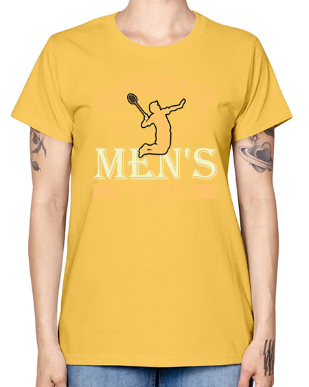 Badminton mens 1450# - badminton -  Missy T-Shirt