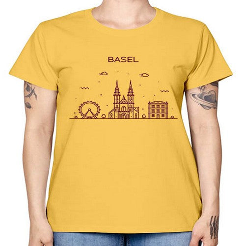 Basel 417# - cities -  Missy T-Shirt