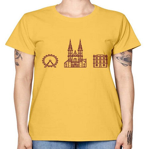 Basel 418# - cities -  Missy T-Shirt