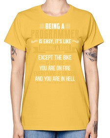 Being a Programmer 3# - computer -  Missy T-Shirt